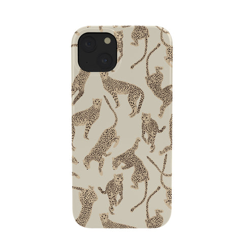 Iveta Abolina Cheetahs Tan Phone Case