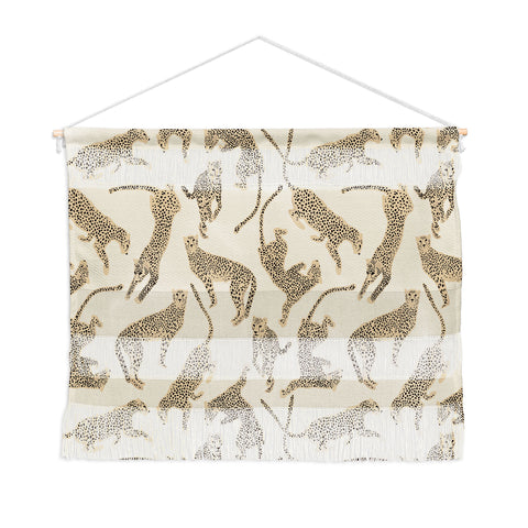 Iveta Abolina Cheetahs Tan Wall Hanging Landscape