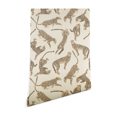 Iveta Abolina Cheetahs Tan Wallpaper