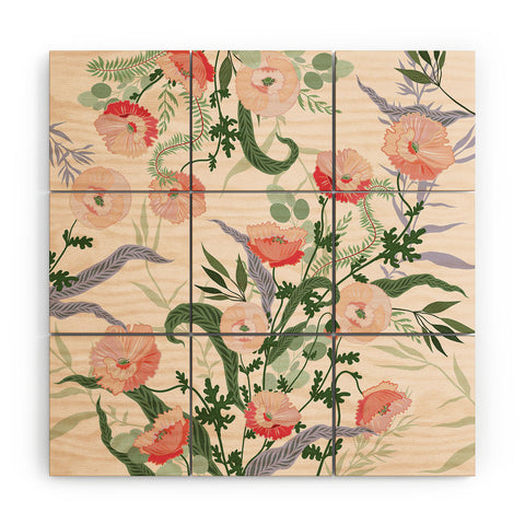 Iveta Abolina Clarette Wood Wall Mural