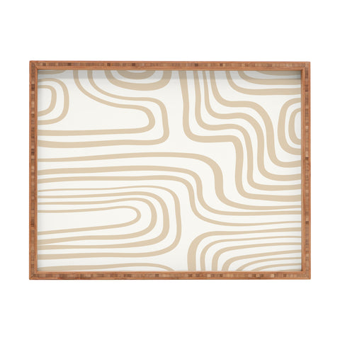 Iveta Abolina Coeur Neutral Rectangular Tray