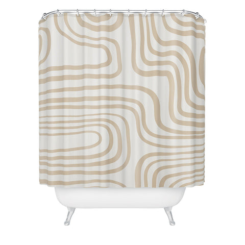 Iveta Abolina Coeur Neutral Shower Curtain