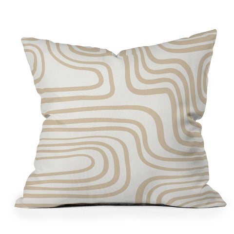 Iveta Abolina Coeur Neutral Throw Pillow