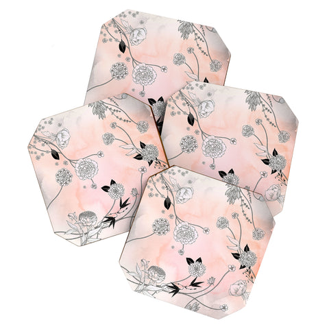 Iveta Abolina Coral Dust Coaster Set