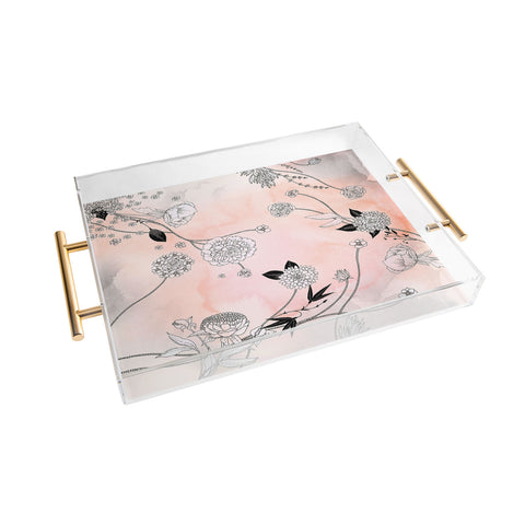 Iveta Abolina Coral Dust Acrylic Tray
