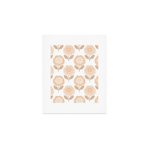 Iveta Abolina Coral Florals Art Print