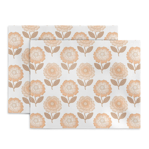 Iveta Abolina Coral Florals Placemat