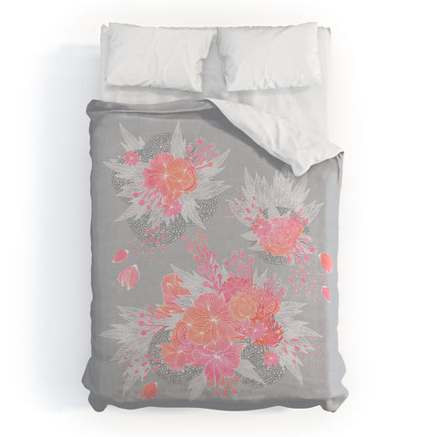 Iveta Abolina Coral Nostalgia Duvet Cover
