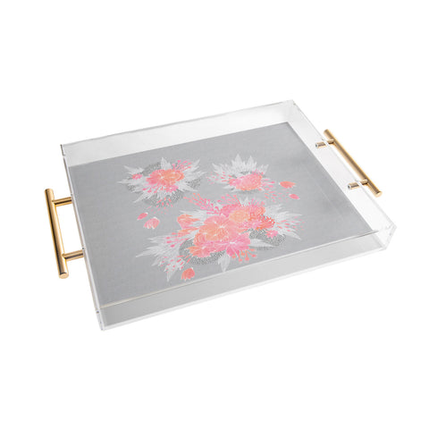 Iveta Abolina Coral Nostalgia Acrylic Tray