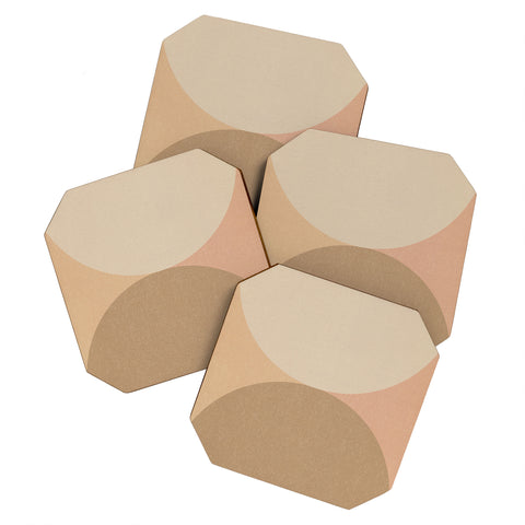 Iveta Abolina Coral Shapes Series I Coaster Set