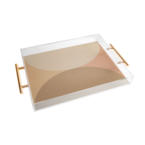 Iveta Abolina Coral Shapes Series I Acrylic Tray