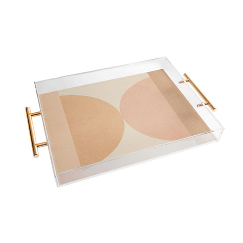 Iveta Abolina Coral Shapes Series II Acrylic Tray