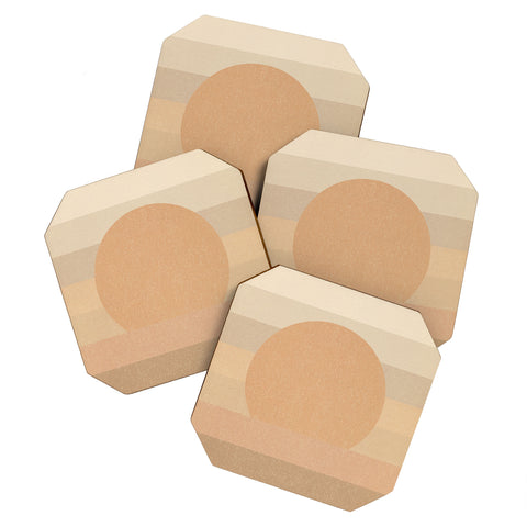 Iveta Abolina Coral Shapes Series III Coaster Set