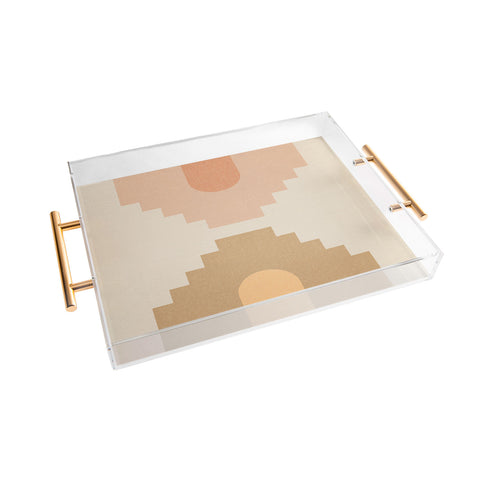 Iveta Abolina Coral Shapes Series V Acrylic Tray