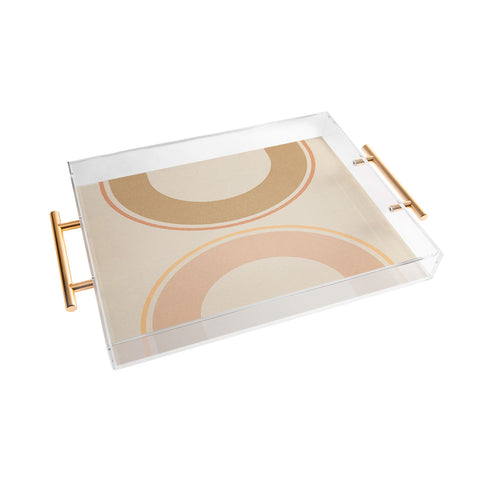 Iveta Abolina Coral Shapes Series VI Acrylic Tray
