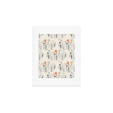 Iveta Abolina Coral Watercress Pond Art Print