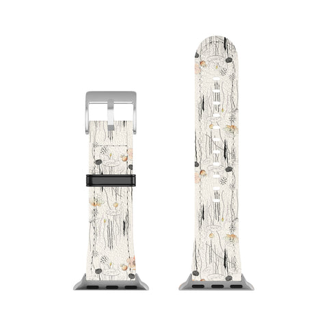 Iveta Abolina Coral Watercress Pond Apple Watch Band