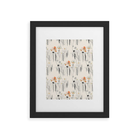 Iveta Abolina Coral Watercress Pond Framed Art Print