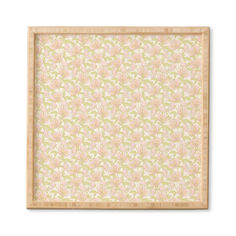 Iveta Abolina Cosmos Cream Framed Wall Art