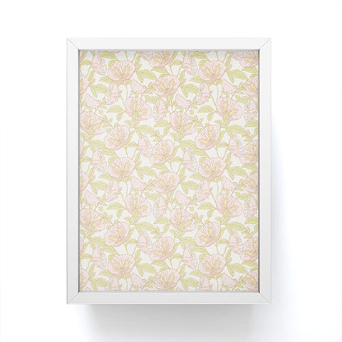 Iveta Abolina Cosmos Cream Framed Mini Art Print