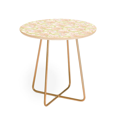 Iveta Abolina Cosmos Cream Round Side Table