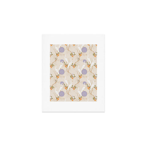 Iveta Abolina Crane Pond Art Print