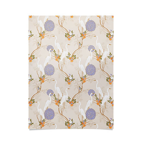 Iveta Abolina Crane Pond Poster