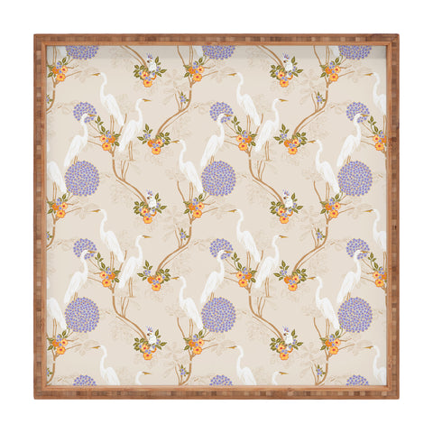 Iveta Abolina Crane Pond Square Tray