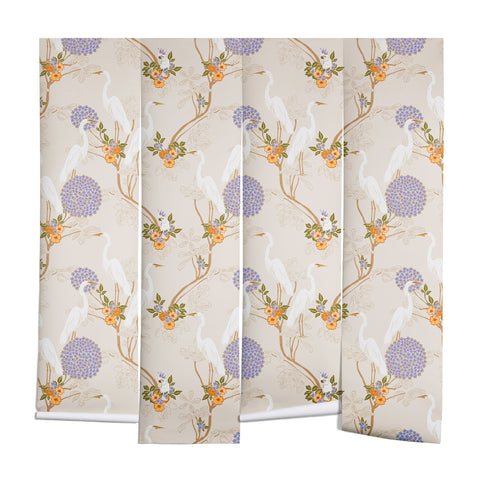 Iveta Abolina Crane Pond Wall Mural