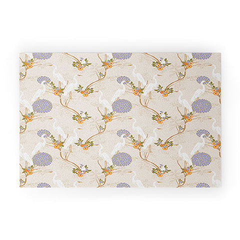 Iveta Abolina Crane Pond Welcome Mat