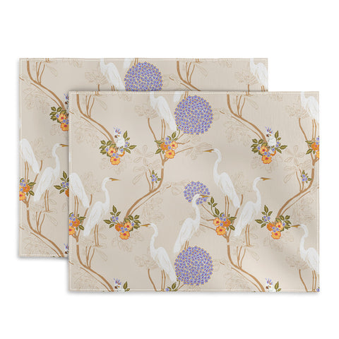 Iveta Abolina Crane Pond Placemat