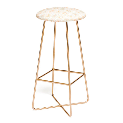 Iveta Abolina Cream Crochet Bar Stool