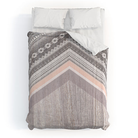 Iveta Abolina Cream Trails Duvet Cover