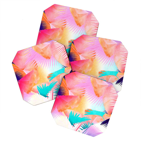 Iveta Abolina Cuban Sunset Coaster Set