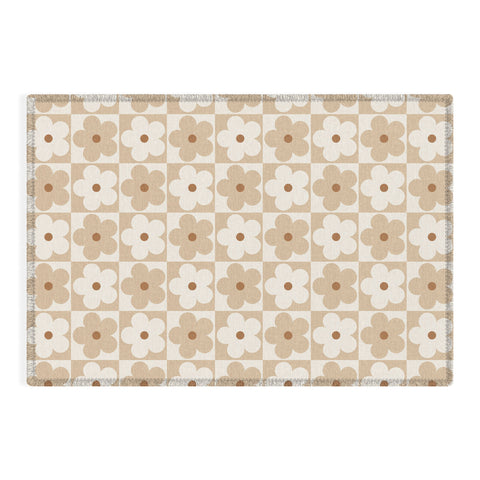 Iveta Abolina Daisy Check Outdoor Rug