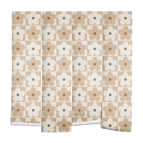 Iveta Abolina Daisy Check Wall Mural