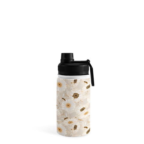 Iveta Abolina Daisy Garden Cream Water Bottle