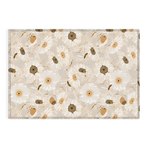 Iveta Abolina Daisy Garden Cream Outdoor Rug