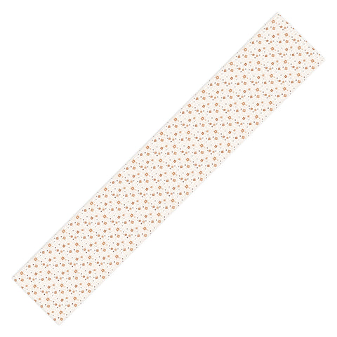 Iveta Abolina Daisy Meadow White Table Runner
