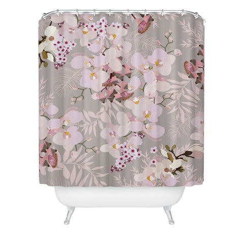 Iveta Abolina Darlene Orchid Shower Curtain
