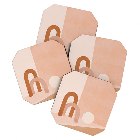 Iveta Abolina Delicious Terra Curves IV Coaster Set