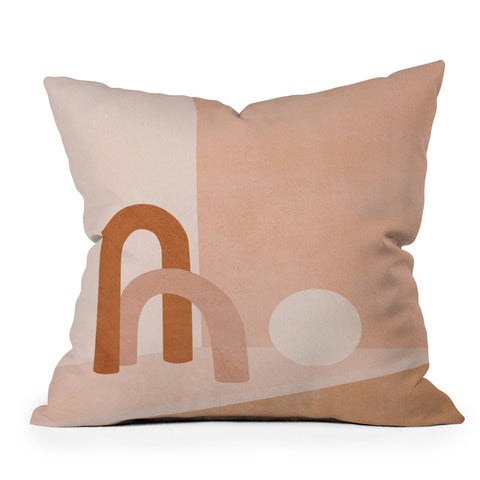 Iveta Abolina Delicious Terra Curves IV Outdoor Throw Pillow