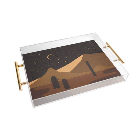 Iveta Abolina Desert Moon Phase I Acrylic Tray