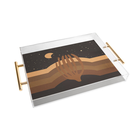Iveta Abolina Desert Moon Phase IV Acrylic Tray