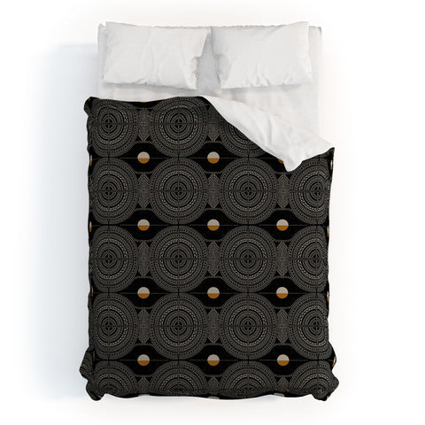 Iveta Abolina Dontae Dark Duvet Cover