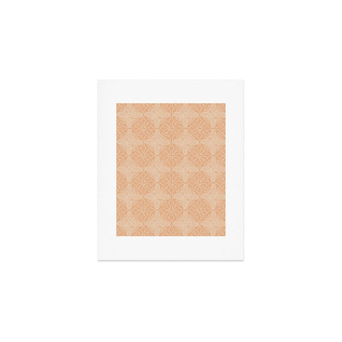 Iveta Abolina Dotted Tile Coral Art Print
