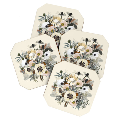 Iveta Abolina Elsa Creme Coaster Set