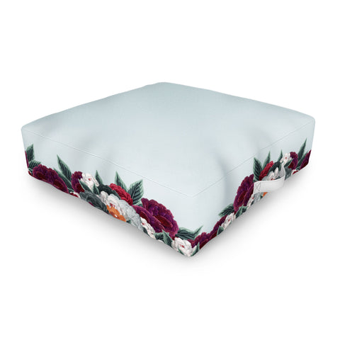 Iveta Abolina English Rose Outdoor Floor Cushion