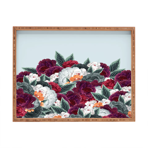 Iveta Abolina English Rose Rectangular Tray