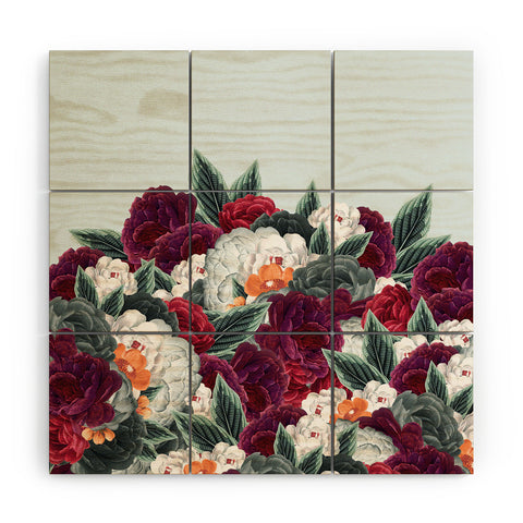 Iveta Abolina English Rose Wood Wall Mural